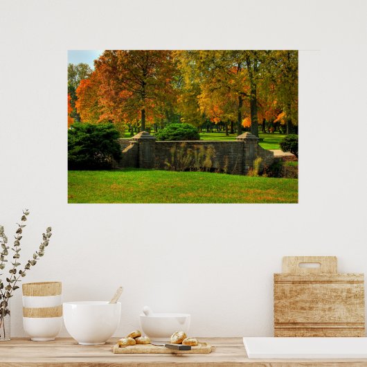 Herfst Foliage Poster (Keuken)