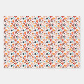 Herfst Foliage Pumpkin Halloween Theme Inpakpapier Vel (Voorkant 3)