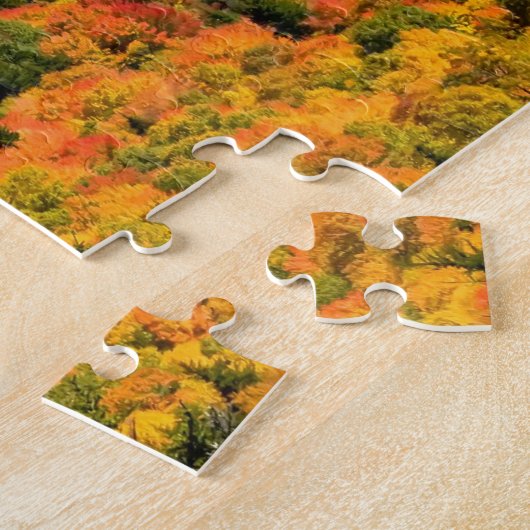 Herfst Foliage Puzzle Legpuzzel (Zijkant)