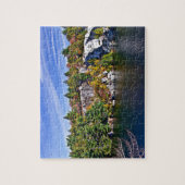 Herfst Foliage rond het Minnewaskameer Legpuzzel (Verticaal)