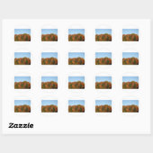 Herfst Foliage Ronde Sticker (Vel)