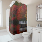 Herfst Foliage Shower Curtain Douchegordijn (In situ)