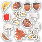 Herfst Foliage Stickers (Voorkant)