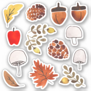 Herfst Foliage Stickers