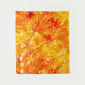 Herfst Foliage Trees Natuur KLEINE Wandkleed (Voorkant)