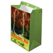 Herfst Foliage uit Boston Medium Cadeauzakje (Voorkant Gekanteld)