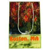 Herfst Foliage uit Boston Medium Cadeauzakje (Achterkant)