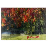 Herfst Foliage uit Boston Snijplank (Voorkant)
