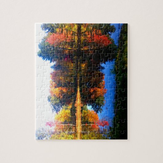Herfst Foliage uit New England Puzzle Legpuzzel (Verticaal)