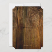 Herfst foliage Verloving Kaart (Achterkant)