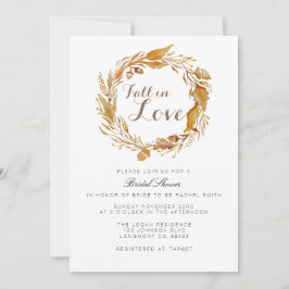 Herfst Foliage Waterverf | Vrijgezellenfeest uitno Kaart