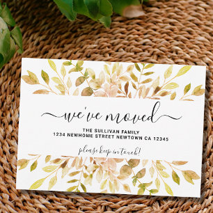 Herfst Foliage We hebben de aankondiging verplaats