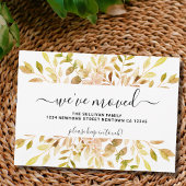 Herfst Foliage We hebben de aankondiging verplaats