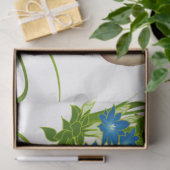 Herfst Foliage White Pumpkins Floral Greenery Tissuepapier (Geschenk)