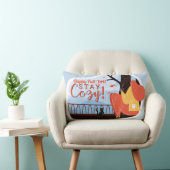 Herfst FolkArt Decor Advertentie Kussen (Stoel)