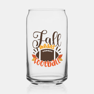 Herfst: Football Blikvorm Glas