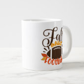 Herfst: Football Grote Koffiekop (Voorkant rechts)