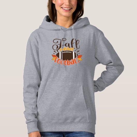 Herfst: Football Hoodie (Voorkant)
