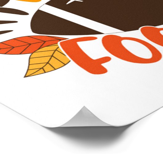 Herfst: Football Poster (Hoek)