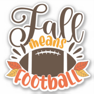 Herfst: Football Sticker