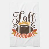 Herfst: Football Theedoek (Verticaal)