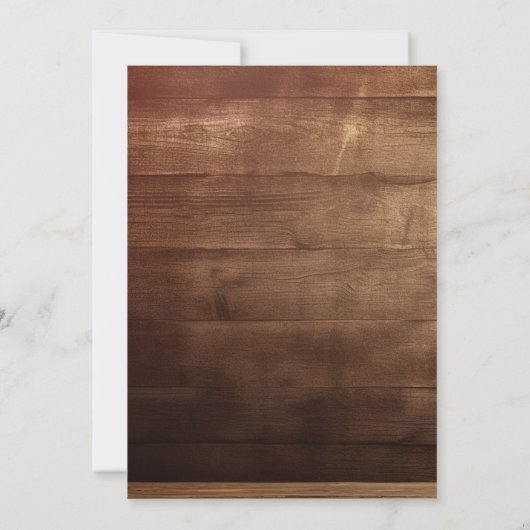 Herfst Football Touchdown Tiny Toes Baby shower Kaart (Achterkant)