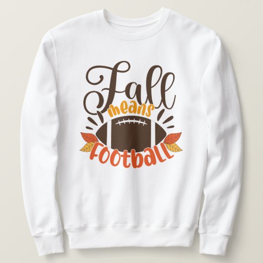 Herfst: Football Trui (Design voorkant)