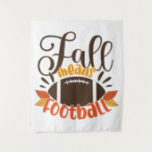 Herfst: Football Wandkleed (Voorkant)
