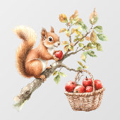 Herfst Forest Animal Window Cling Raamsticker (Vel)