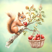 Herfst Forest Animal Window Cling Raamsticker (Vel 3)