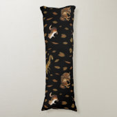 Herfst Forest Animals Autumn laat Herfst decor Lichaamskussen (Voorkant Verticaal)