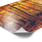 Herfst Forest Autumn Leaves Fine Art Foto Afdruk (Hoek)