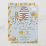 Herfst Forest Friends First Birthday Invitation Kaart<br><div class="desc">Heb je een herfst verjaardagsfeest voor je pompoen? Dit schattige ontwerp omvat pompoenen, valbladeren en schattige dieren. De design hebben een getextureerde afwerking om ze een luxueus gevoel te geven, zelfs als ze op een standaardkaart zijn gedrukt. Maak er een verjaardagsthema van met onze partijartikelen en décor. Ook beschikbaar in...</div>