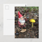 Herfst Forest Gnome Briefkaart (Voorkant / Achterkant)