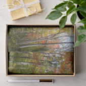 Herfst Forest I Autumn Landscape Photography Tissuepapier (Geschenk)