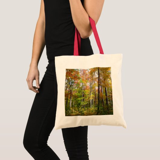 Herfst Forest I Autumn Landscape Photography Tote Bag (Voorkant (product))