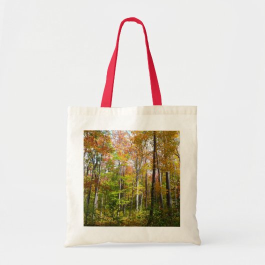 Herfst Forest I Autumn Landscape Photography Tote Bag (Voorkant)