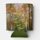 Herfst Forest II Autumn Landscape Photography Blikjeskoeler (Achterkant)