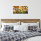 Herfst Forest II Autumn Landscape Photography Canvas Afdruk (Insitu (Slaapkamer))