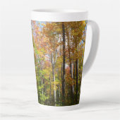 Herfst Forest II Autumn Landscape Photography Latte Mok (Rechterhoek)
