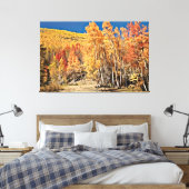 Herfst Forest Landscape Canvas Afdruk (Insitu (Slaapkamer))