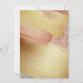 Herfst Forest Mushroom Verloving Aankondiging (Achterkant)