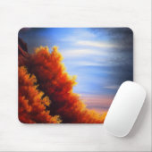 Herfst Forest van Ocean Mousepad Muismat (Met muis)