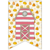 Herfst Forest Vrienden Verjaardag Vlaggetjes (Eerste vlag)