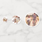 Herfst Foto Tafel Confetti (Achterkanten)