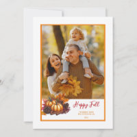 Herfst-fotokaart