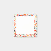 Herfst Framed Post Het Notities Patroon Post-it® Notes (Voorkant)