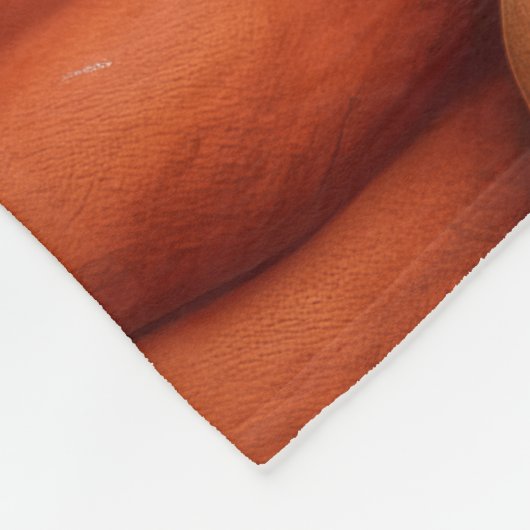 Herfst Frenchie Fleece Deken (Hoek)