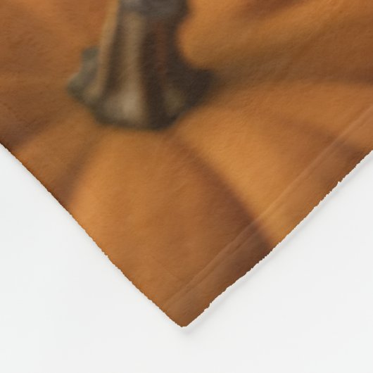 Herfst Frenchie Fleece Deken (Hoek)