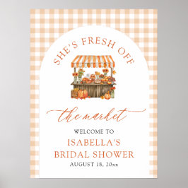 Herfst Fresh Off the Market Vrijgezellenfeest Welk Poster